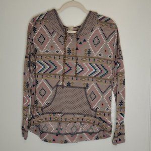 Gimmicks BKE  Aztec Hoodie Large L